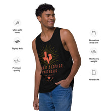 Load image into Gallery viewer, Go Solar or Go Home Premium tank top