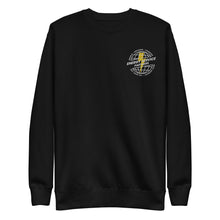 Load image into Gallery viewer, Old School Globe - Gold Bolt - Unisex Premium Sweatshirt