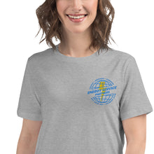 Load image into Gallery viewer, Old School Globe - Women's Relaxed T-Shirt