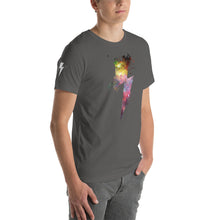 Load image into Gallery viewer, Unisex t-shirt - Cosmic Paint Bolt