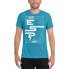 Load image into Gallery viewer, Short-Sleeve Unisex T-Shirt - ESP Deconstructed Topographic Pattern