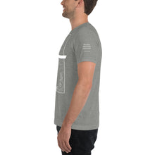 Load image into Gallery viewer, Short-Sleeve Unisex T-Shirt - ESP Deconstructed Topographic Pattern