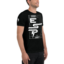 Load image into Gallery viewer, Short-Sleeve Unisex T-Shirt - ESP Deconstructed Topographic Pattern