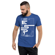 Load image into Gallery viewer, Short-Sleeve Unisex T-Shirt - ESP Deconstructed Circuitboard Pattern
