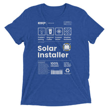 Load image into Gallery viewer, Short-Sleeve Unisex T-Shirt - MADE OF: Solar Installer
