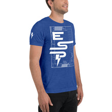 Load image into Gallery viewer, Short-Sleeve Unisex T-Shirt - ESP Deconstructed Topographic Pattern