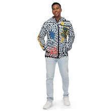 Load image into Gallery viewer, Just Be Cool Throwback Tracksuit Windbreaker Hoodie - All Over Print PPP Tagged Stickers
