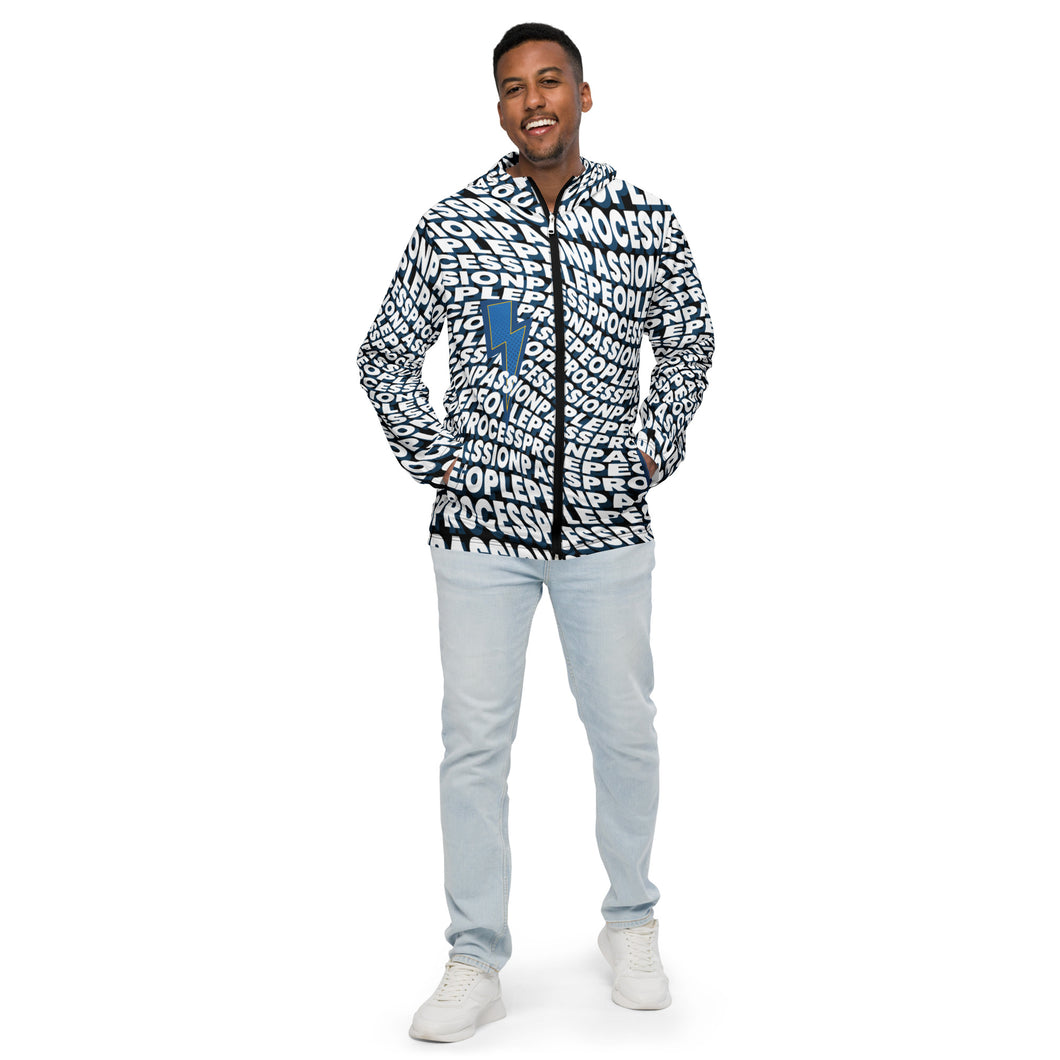 Just Be Cool Throwback Tracksuit Windbreaker Hoodie - All Over Print PPP Only
