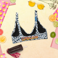 Load image into Gallery viewer, Just Be Cool Throwback Padded Bikini Top - All Over Print PPP Tagged Stickers
