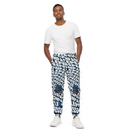 Just Be Cool Throwback Tracksuit Pants - All Over Print PPP Tagged Stickers