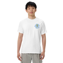 Load image into Gallery viewer, Old School Globe - White Men’s Heavyweight T-shirt
