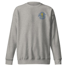 Load image into Gallery viewer, Old School Globe - White or Gray Unisex Premium Sweatshirt

