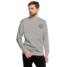 Load image into Gallery viewer, Old School Globe - White or Gray Unisex Premium Sweatshirt
