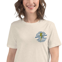 Load image into Gallery viewer, Old School Globe - Light Colored Women&#39;s Relaxed T-Shirt
