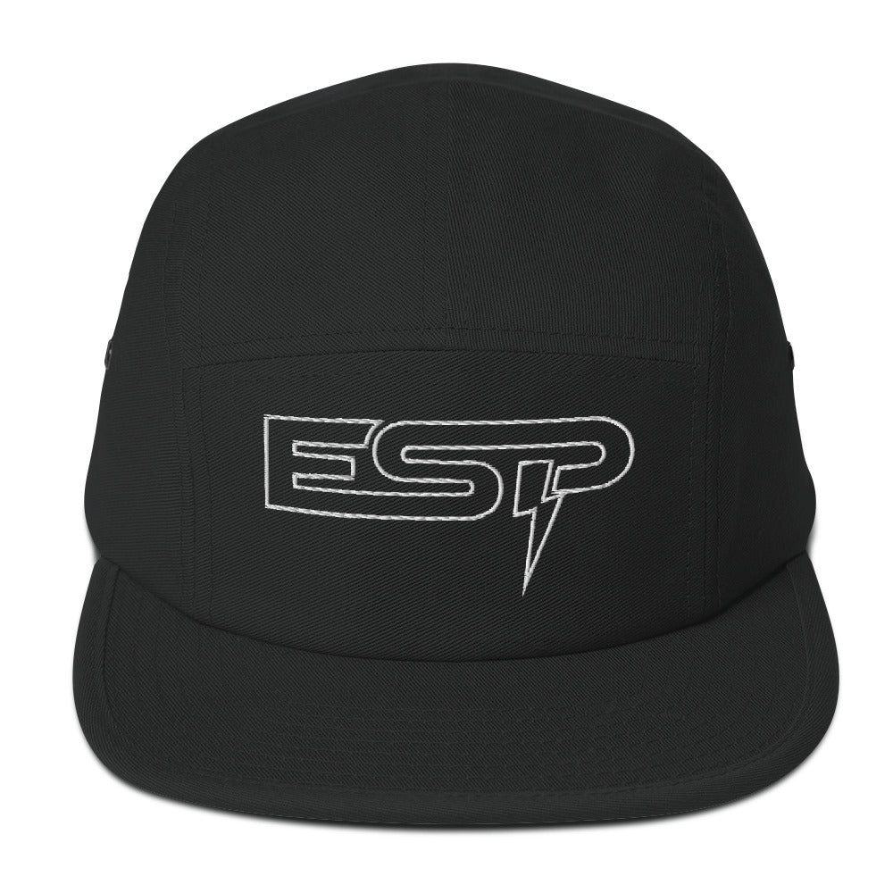 ESP 5 Panel Hat Low Profile Camper Cap - Basic Logo Outline