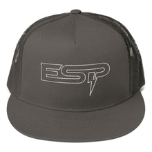 Load image into Gallery viewer, ESP Mesh Back Snapback Cap - Outlined Logo
