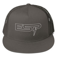 ESP Mesh Back Snapback Cap - Outlined Logo
