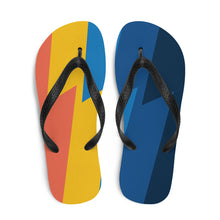 Load image into Gallery viewer, Flip-Flops - Summer Bolt Pattern
