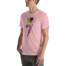 Load image into Gallery viewer, Unisex t-shirt - Cosmic Paint Bolt
