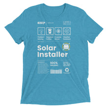 Load image into Gallery viewer, Short-Sleeve Unisex T-Shirt - MADE OF: Solar Installer
