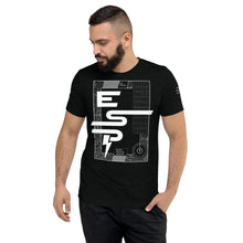 Load image into Gallery viewer, Short-Sleeve Unisex T-Shirt - ESP Deconstructed Circuitboard Pattern
