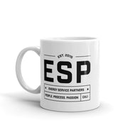 ESP White glossy mug - Old School